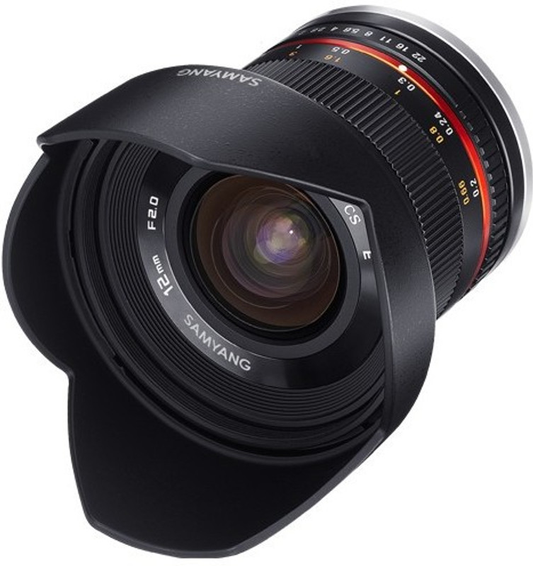 Samyang 12 mm F2.0 NCS CS Lens for(Black, 12)