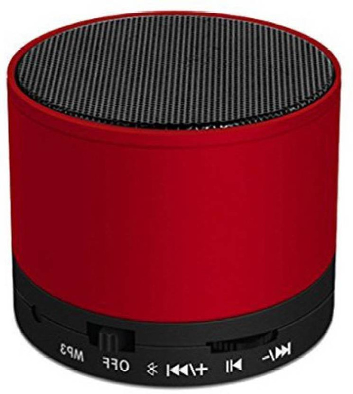 bjos WS S-10 Speaker Red 3 W Bluetooth  Speaker(Red, 2.1 Channel)