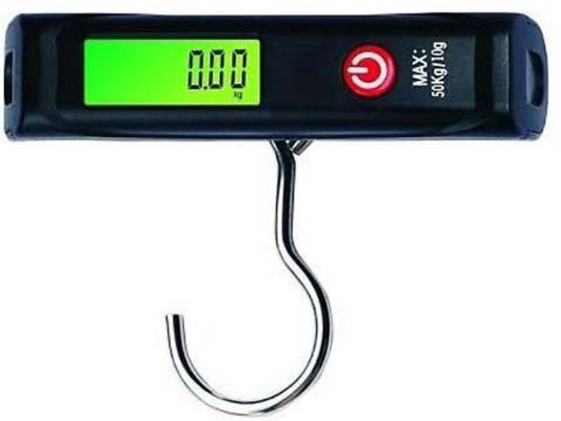 EMM EMM Digital Multicolor Weighing Scale (Upto 50Kg) for Luggage/Kitchen With Hook Weighing Scale(Multicolors)