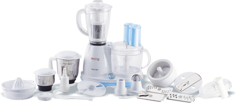 McCoy SUPER CHEF - 11220010211 600 W Food Processor(Blue, White)
