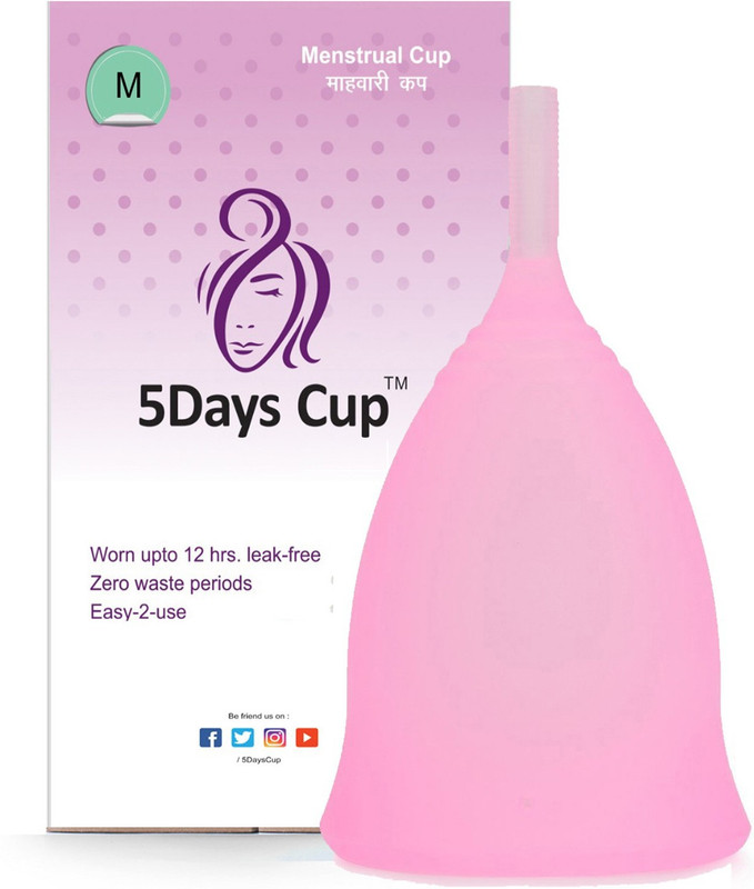 fivedays Medium Reusable Menstrual Cup(Pack of 1)