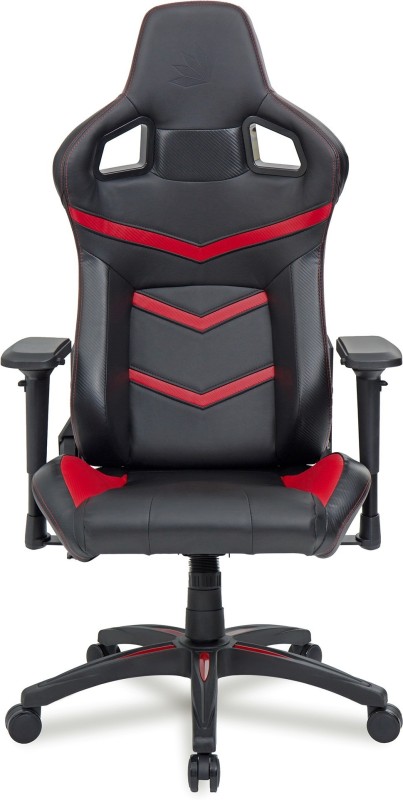 Green Soul Green Soul Gaming / Office Chair with 180º Recline (GS-1) (Warrior / Black & Red) Leatherette Office Executive Chair(Red, Black)
