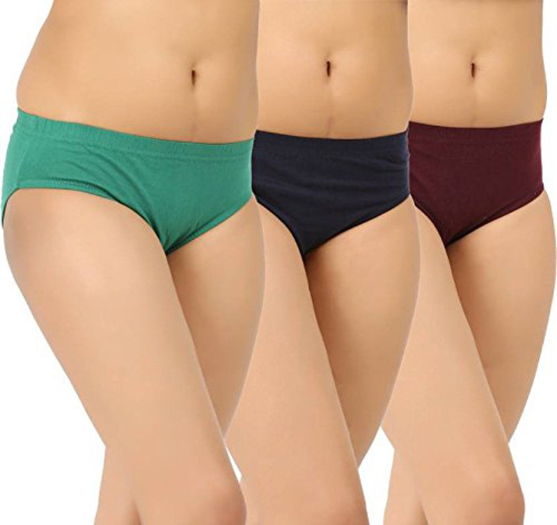 dixcy Women Hipster Multicolor Panty(Pack of 3)