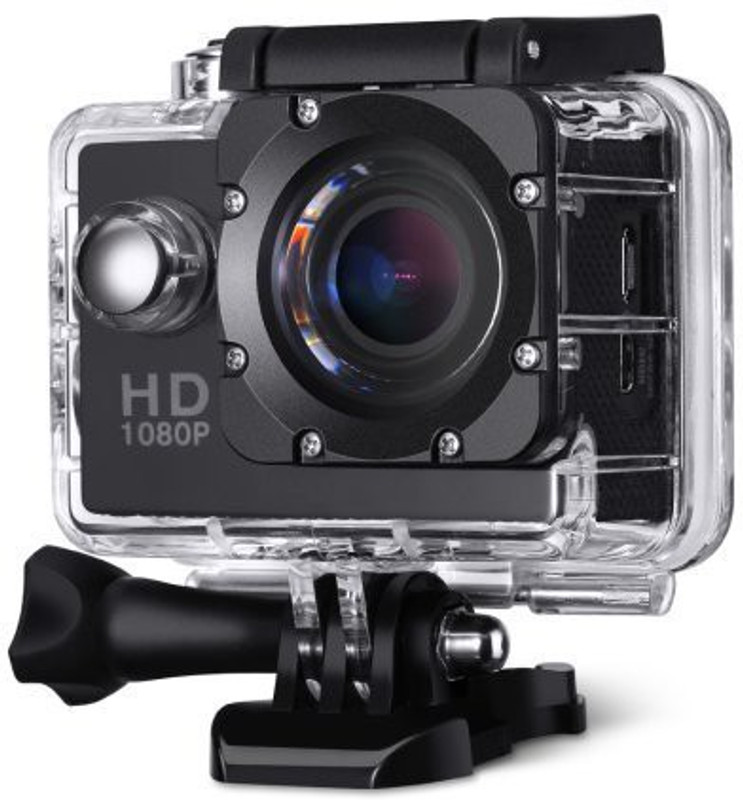 Generic ss004 1080p Sporty Action Camera Sports and Action Camera(Black, 12 MP)