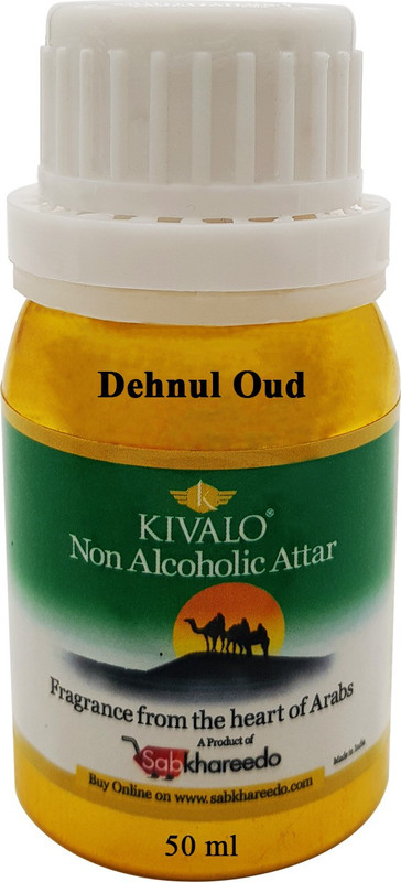 Kivalo Dehnul Oud Fragrance Gold Series 50 ml Pure Attar Floral Attar(Oud (agarwood))