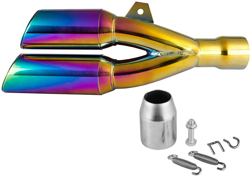 KASCN Universal For Bike Universal For Bike Slip-on Exhaust System(Stainless Steel)