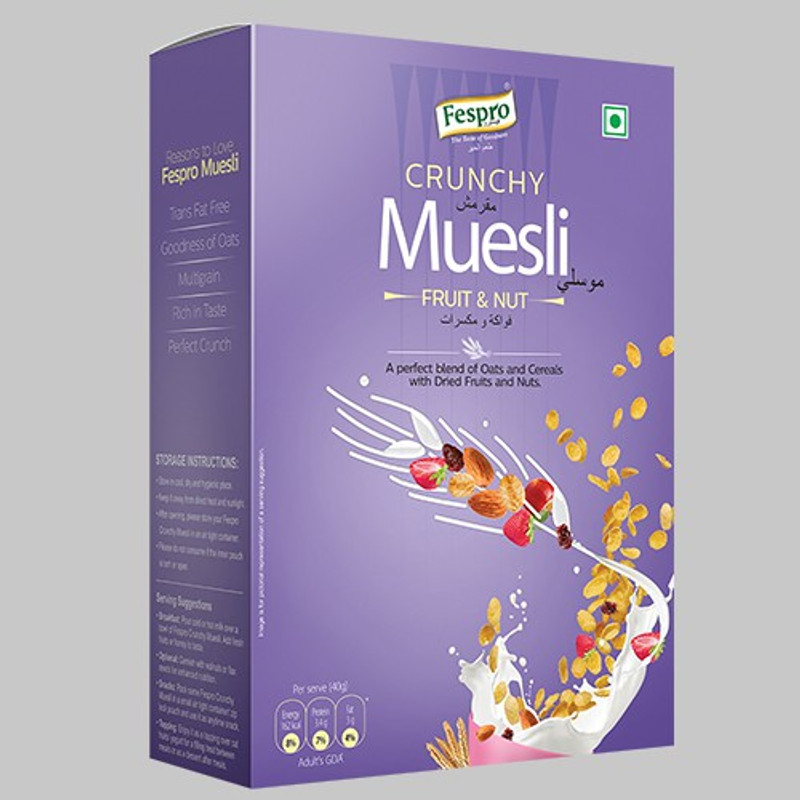 FESPRO MUESLI FRUIT & NUT BOX(180 g, Box)