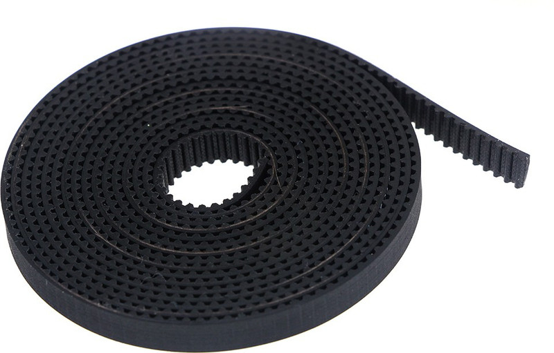 TECHNOLOGYBAZAR - GT2 Timing Belt 6mm Width for CNC , DIY Project 3D Printer (2 meter)(Black)