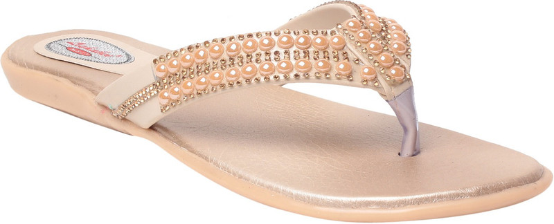 MSC Women Tan Flats