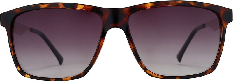 PARIM Rectangular, Wayfarer Sunglasses(Brown)