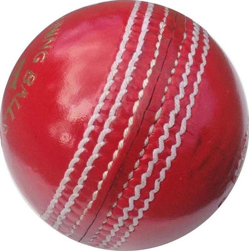 millets RED Cricket Leather Ball(Pack of 1, Multicolor, Red, Maroon)