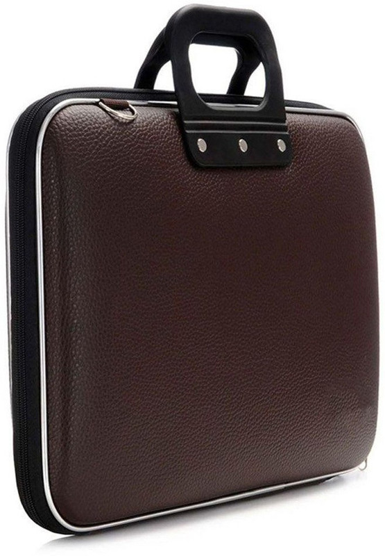 cosykart silver brown stylish Medium Briefcase - For Men & Women(Brown)