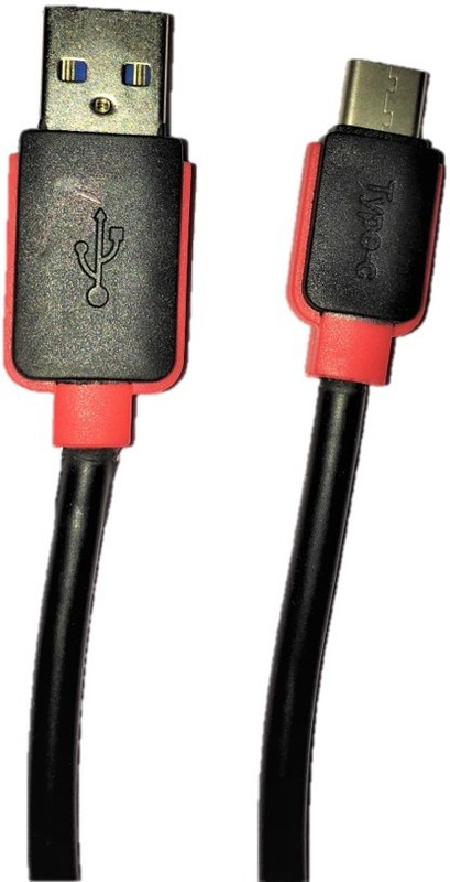 spidyl 008 USB Type C Cable(Compatible with All Phones With Type C port, Balck, Sync and Charge Cable)