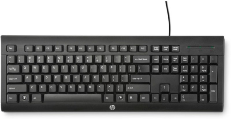 HP K1500 Wired USB Desktop Keyboard(Black)
