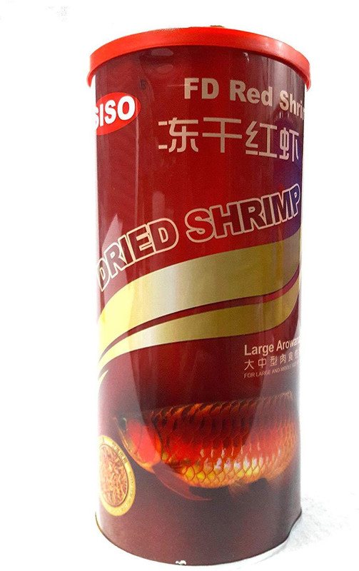 siso fd red shrimp 130g Shrimp 130 g Dry Fish Food