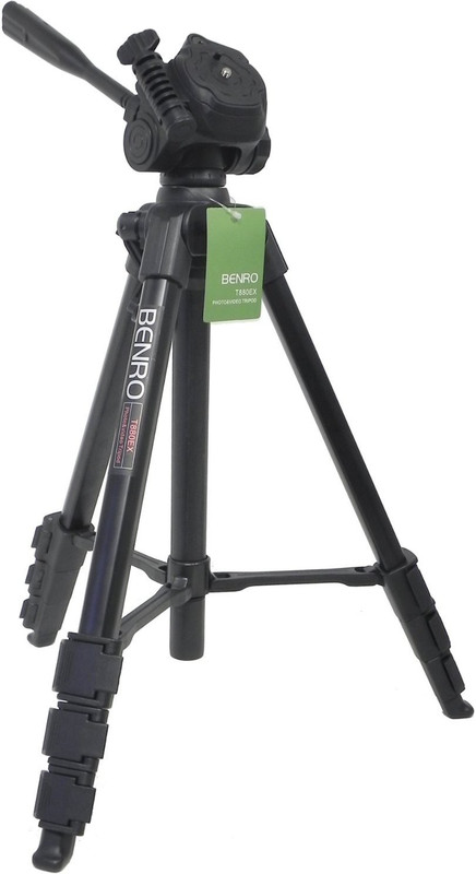 Benro T880EX Digital Camera Tripod Kit For Professional & Casual Use Tripod(Black, Supports Up to 2000 g)