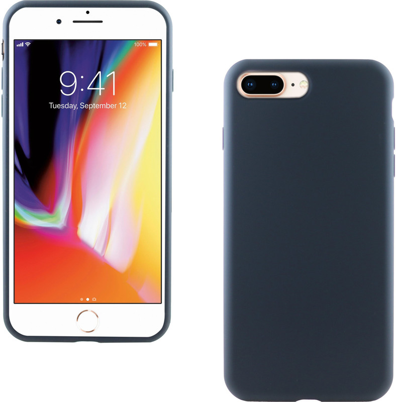 reewo Back Cover for Apple iPhone 8 Plus(Blue, Silicon)