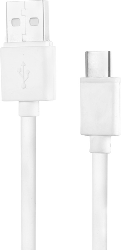 formula10 PT3 1 m USB Type C Cable(Compatible with All Phones With Type C port, White, One Cable)