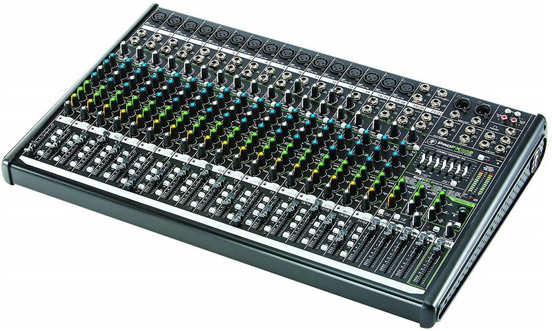 Mackie PROFX22V2 22-Channel 4-Bus Mixer, Black Wired DJ Controller