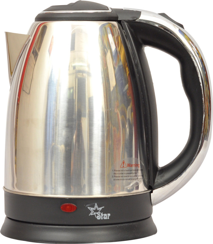 MEGA STAR ms88 Electric Kettle(1.8 L, Silver)