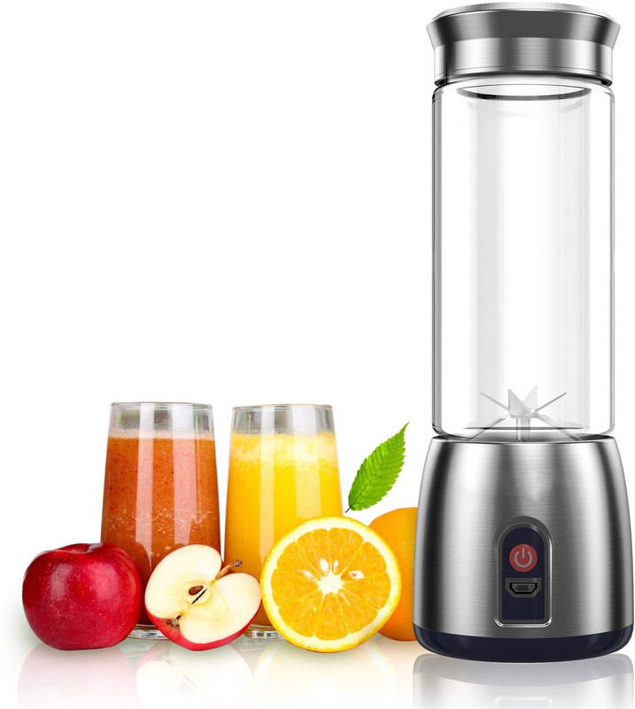 ReTrack Stainless Stell Portable USB Juicer For Shakes, Smoothies, Fruit Juice With 4000mAh Rechargeable Battery Mixer Mixer Juicer Jar(1 ml) ReTrack Stainless Stell Portable USB Juicer For Shakes, Smoothies, Fruit Juice With 4000mAh Rechargeable Battery Mixer Mixer Juicer Jar(1 ml)