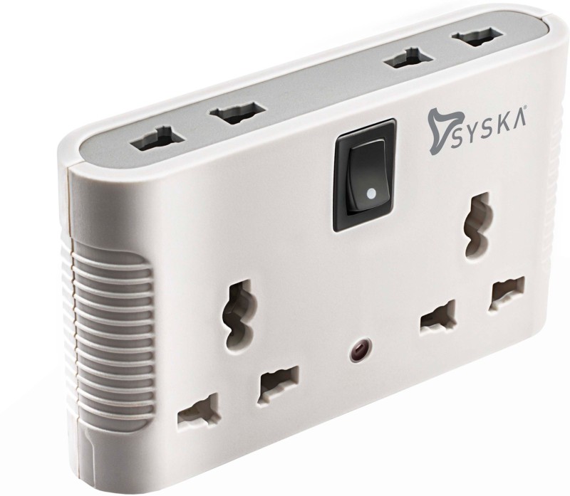 Syska SSK-MPS-0401 6 A Three Pin Socket