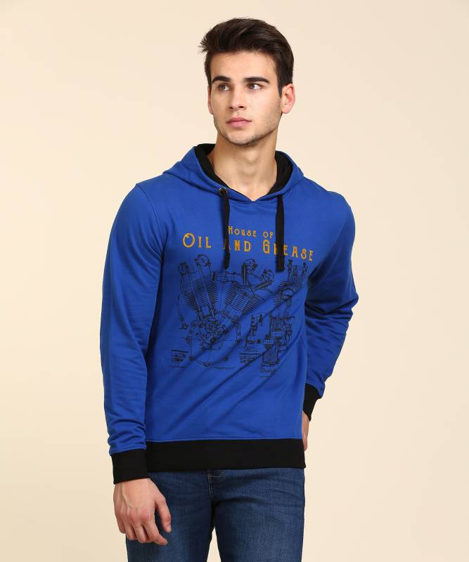 Wrangler Full Sleeve Printed Men's Sweatshirt