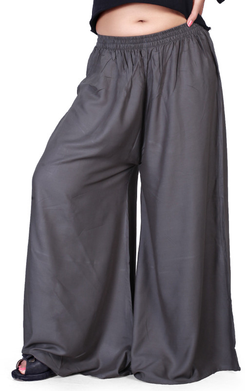 pravin Regular Fit Women Grey Trousers