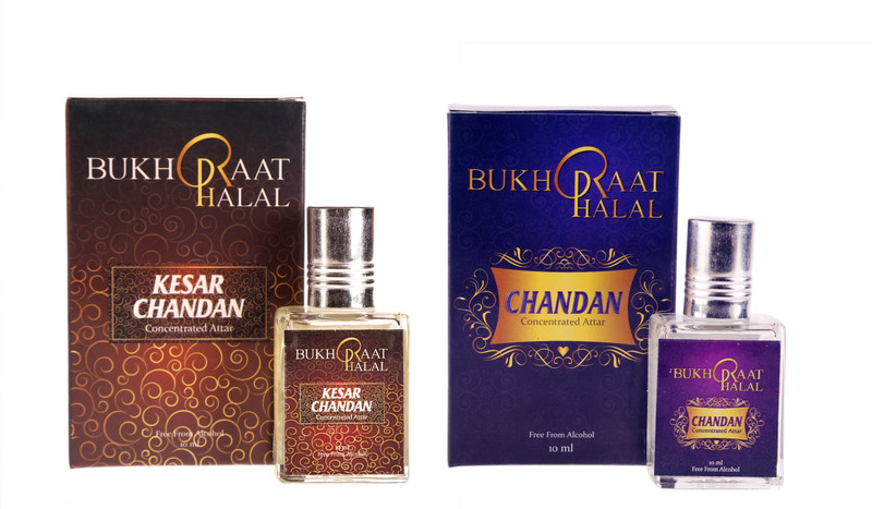 RACKDACK Bukhraat Halal Oriental Treat Alcohol free Chandan & Chandan Kesar Floral Attar(Musk Arabia)