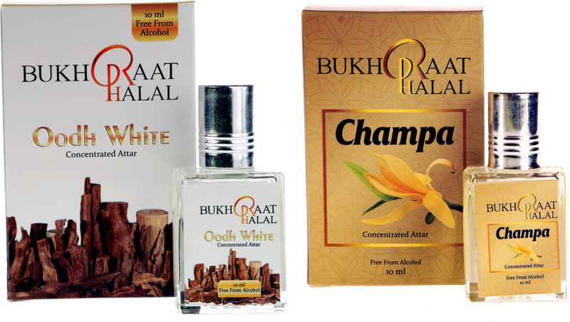 RACKDACK Bukhraat Halal Oriental Treat Alcohol free Champa & Oudh White Floral Attar(Musk Arabia)