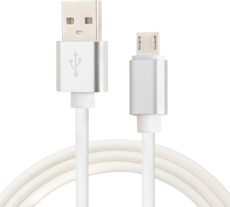 formula10 PA4 1 m Micro USB Cable(Compatible with Mobile, White, Sync and Charge Cable)