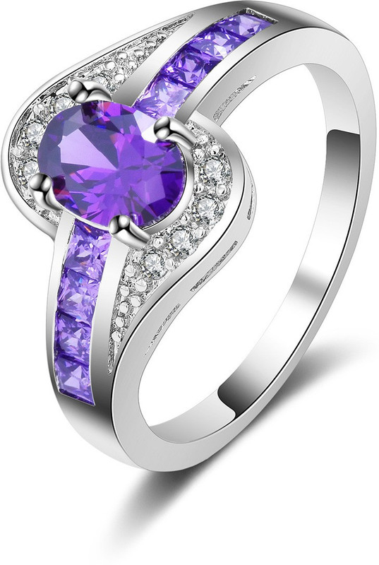 osw jewel Metal Crystal Ring