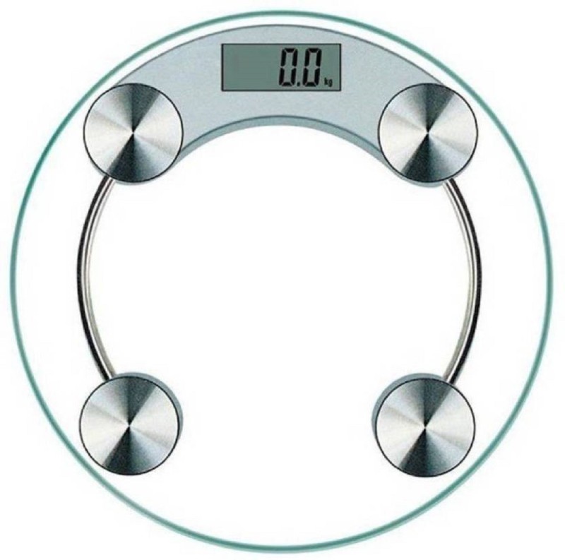 Maharsh Personal Weighing Scale 8MM Transparent glass (min 7kg & max 150kg) Weighing Scale(Transparent)