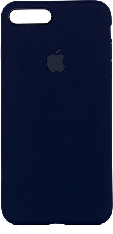 fabzy Back Cover for Silicone Case Back Cover For Iphone 7 Plus (Blue)(Blue, Silicon)