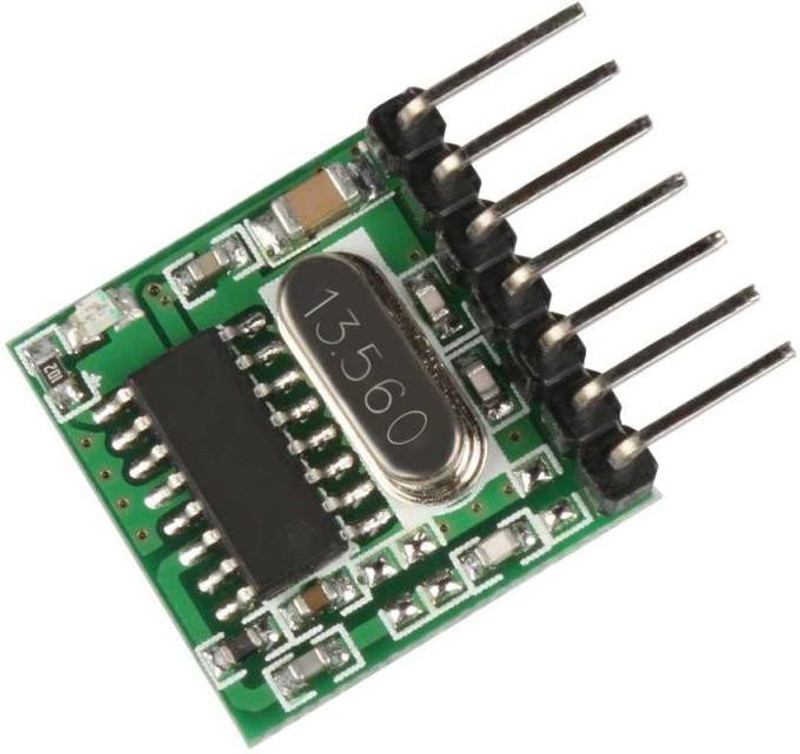 starlit electronics RF Transmitter: QIACHIP 433 Mhz Transmitter Module Electronic Components Electronic Hobby Kit