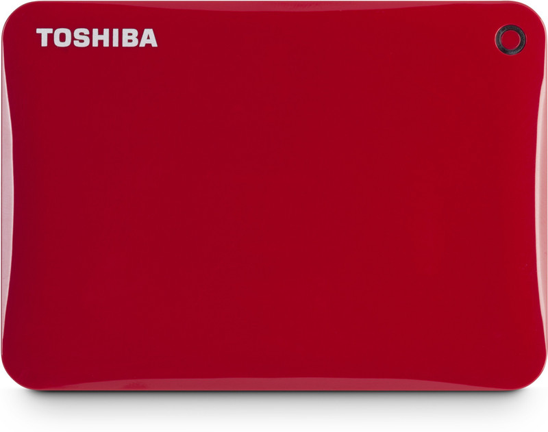 Toshiba Canvio Connect II, USB 3.0 2 TB Wired External Hard Disk Drive(Red) Toshiba Canvio Connect II, USB 3.0 2 TB Wired External Hard Disk Drive(Red)