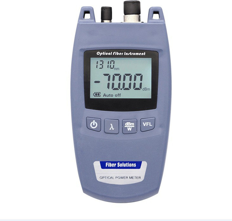 wpt 2 in 1 Fiber Optical Multimeter -50 ~ +26dBm Optical Power Meter& OLED Color Screen 1 Year Warranty Digital Multimeter(Blue 8000 Counts)