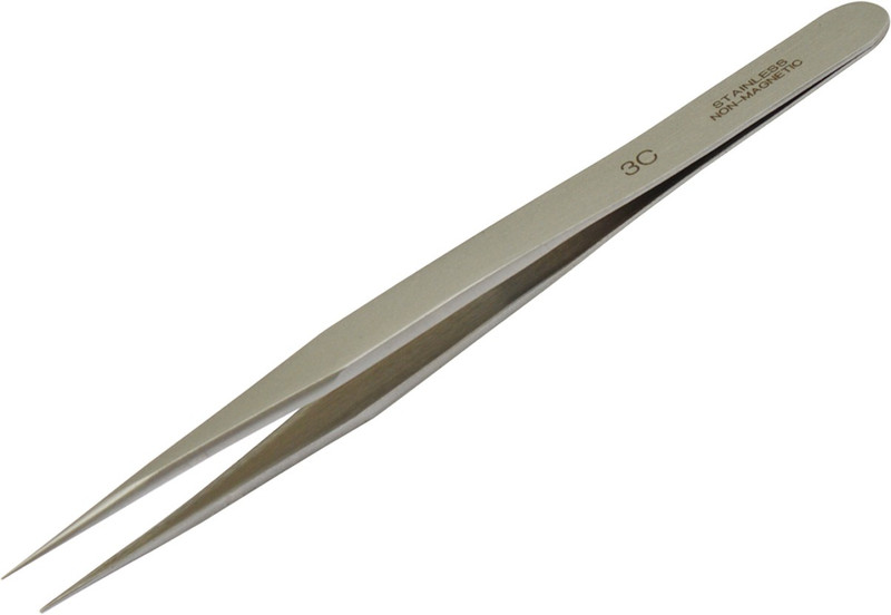 Scorpion Tweezers no.3c Non-Magnetic Stainless Steel For Gadget Repairing, Hobby, Craft, Jewellery Making, Watch repair Work & Personal Care