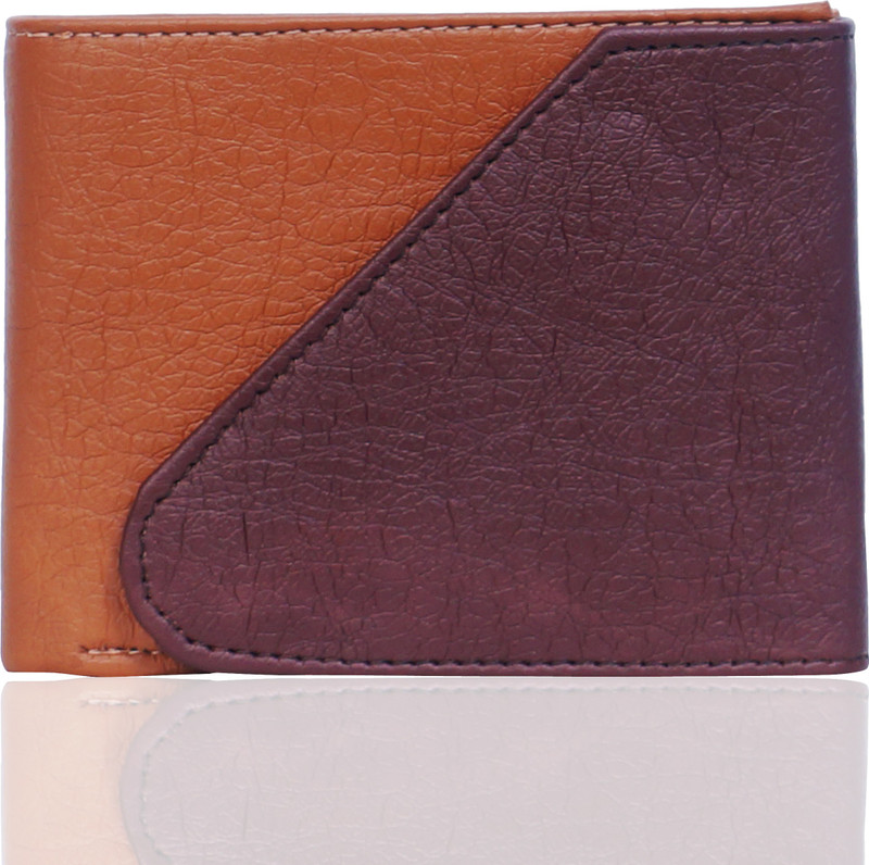 samtroh Men Multicolor Artificial Leather Card Holder(6 Card Slots)