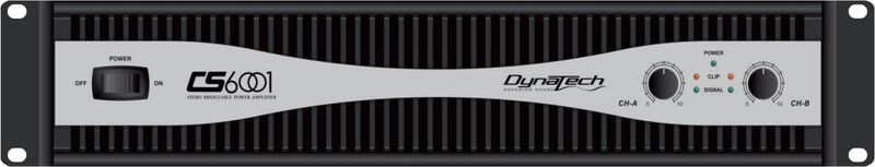 Dynatech CS-6001 470 W AV Power Amplifier(Black)