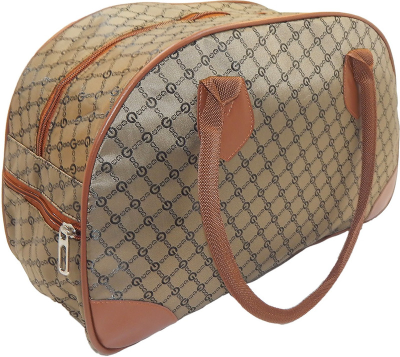 RK Brands Unisex Brown Travel Duffel Bag(Brown) RK Brands Unisex Brown Travel Duffel Bag(Brown)