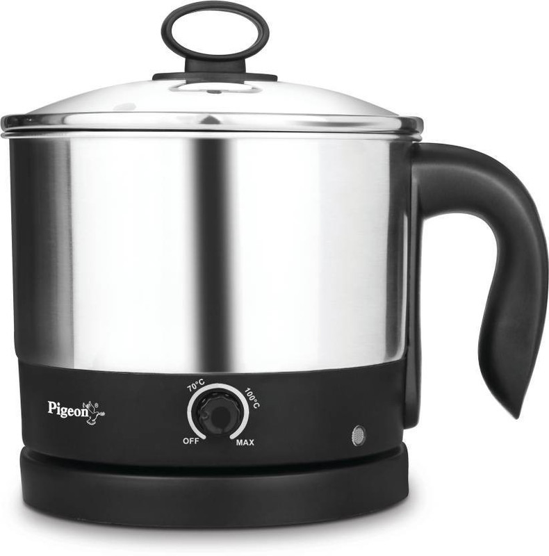 Pigeon Kessel Multi Kettli Electric Kettle(1.2 L, Silver)