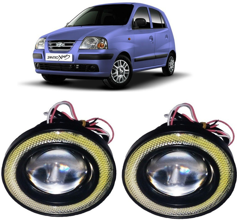 trigcars LED Fog Lamp Unit for Hyundai Santro Xing