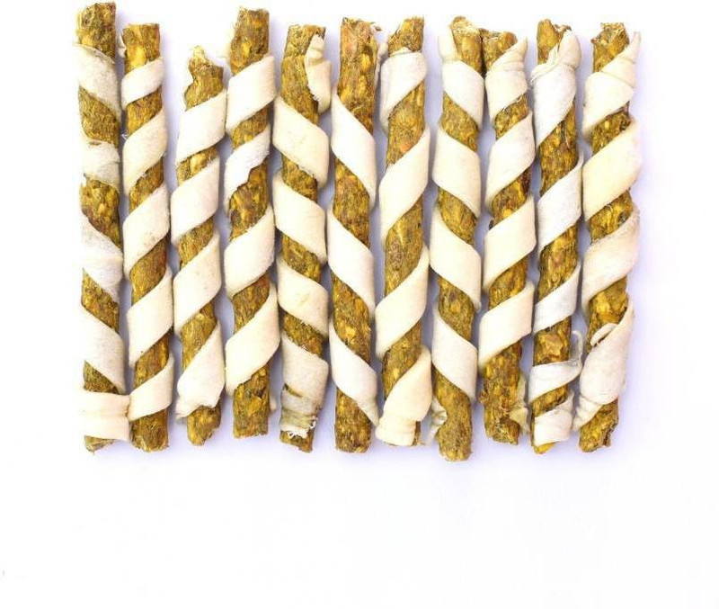 pet nutro Spiral Munchy Chicken Yellow 2kg Chicken Dog Chew(2 kg, Pack of 1)