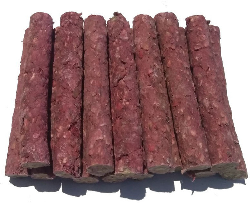 pet nutro Kebab Sticks Mutton Red 450g Beef Dog Chew(450 g, Pack of 1)
