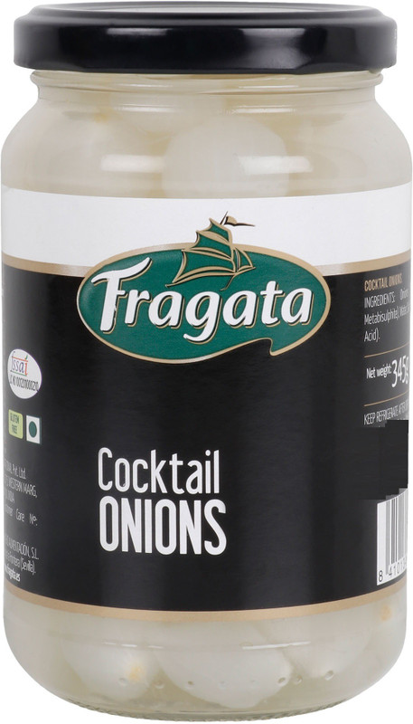 Fragata Spanish Preserved Cocktail Onions Onion Pickle(345 g)