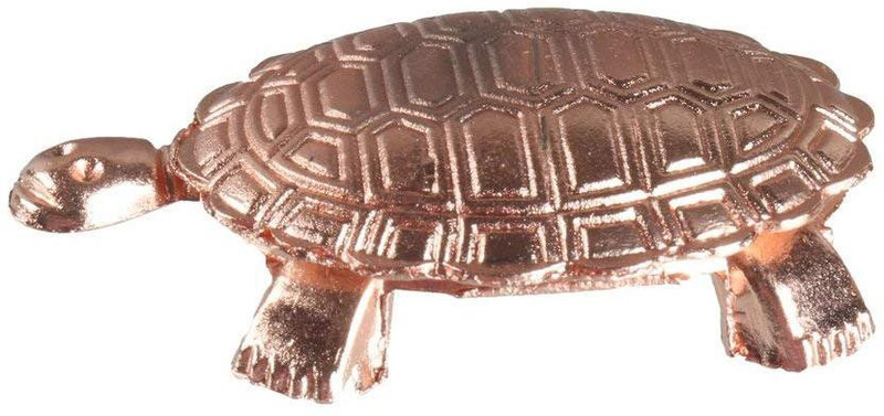 kanishq COPPER TORTOISE OM TYPE Decorative Showpiece  -  2 cm(Brass, Copper)