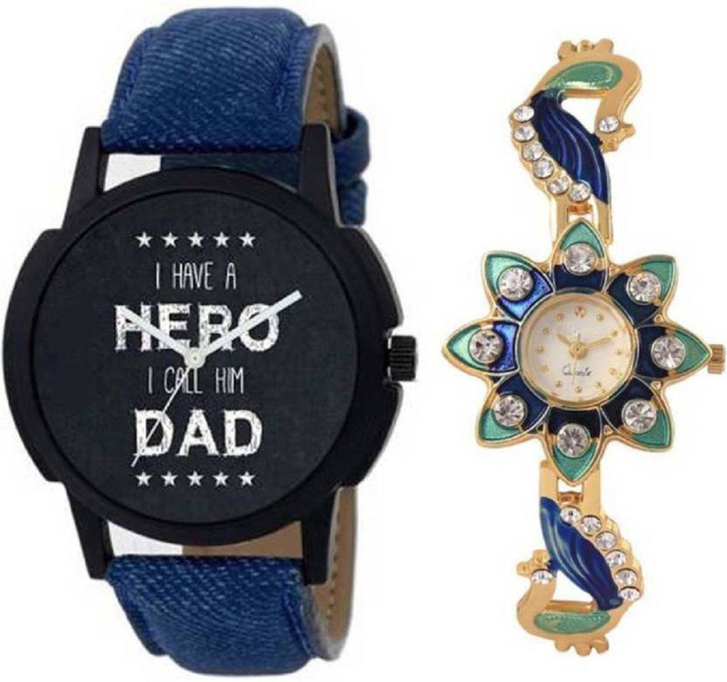 goodfortune HKF231 Nai Kism Hero My Dad Wala Dil or Asth Kon Rangin Design wala dil Bhaio or Behno k Liye Trend Wear for Men, Boys & Kids Analog Watch  - For Men & Women