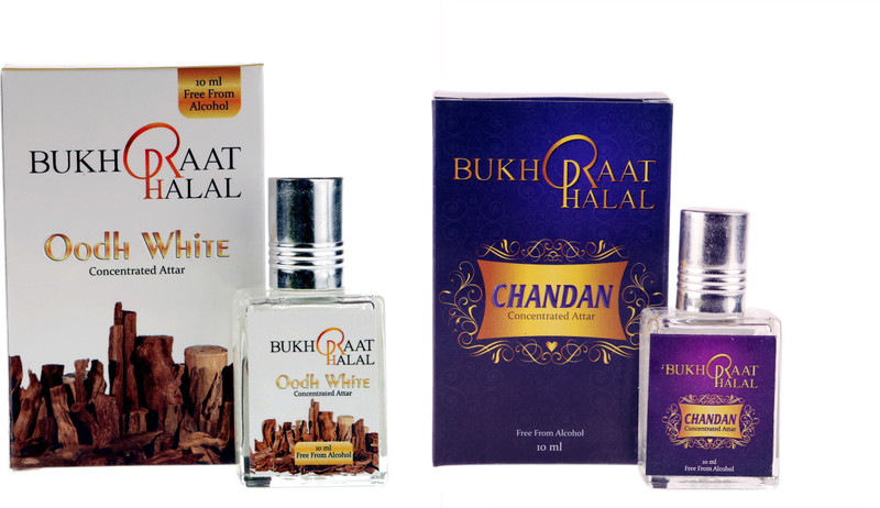 RACKDACK Bukhraat Halal Oriental Treat Alcohol free Chandan & Oudh White Floral Attar(Musk Arabia)