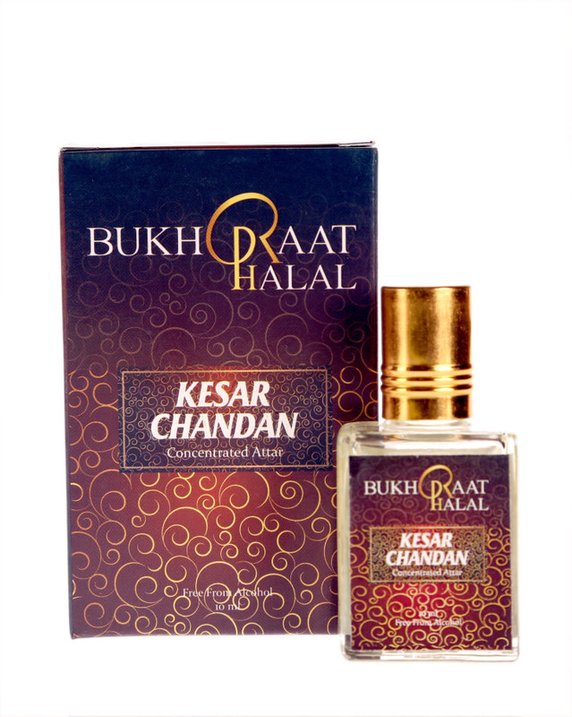 RACKDACK BUKHRAAT HALAL CHANDAN KESAR CONCENTRATED PERFUME ROLL-ON Floral Attar(Sandalwood)